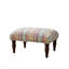 Tabouret d'appoint tissé à la main, tissu de coton