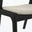 Chaises de salle à manger rembourrées (ensemble de 2)-129231493