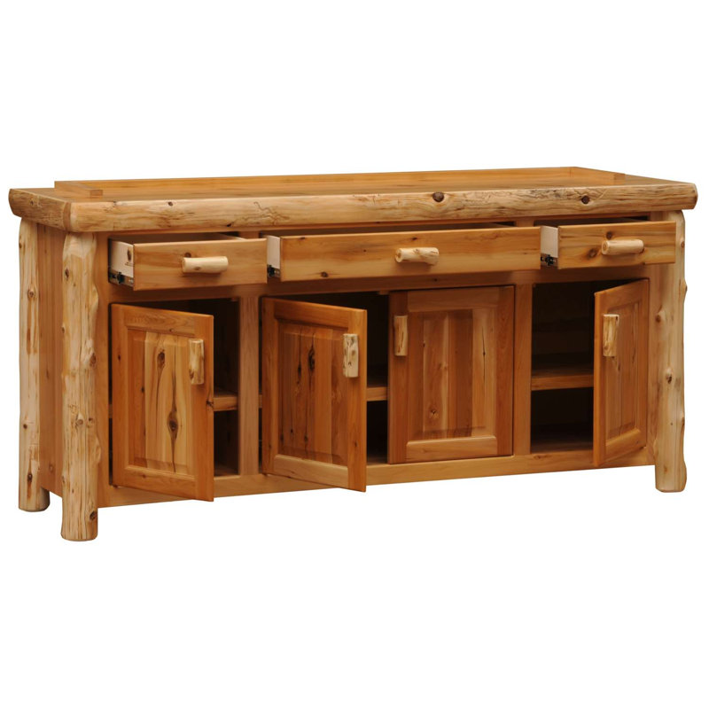 Fireside Lodge Cedar Sideboard, Weathered