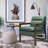 Dentrell Faux Leather Armchair-1717187835