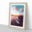 Vancouver Canada at Night - Picture Frame Painting Print-55605040-55605037