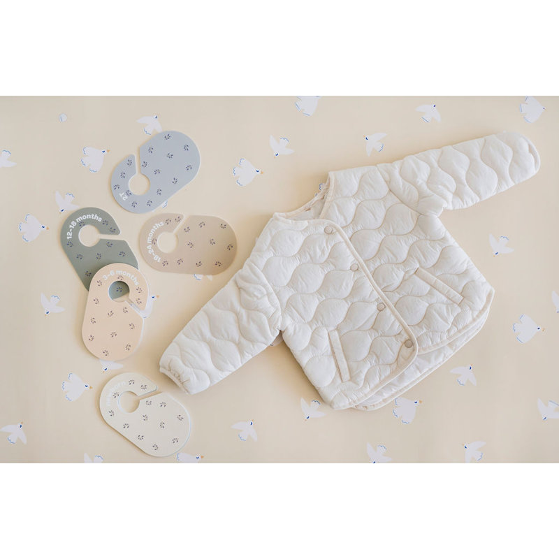 3 Sprouts Baby Closet Dividers (Newborn To 24 Months) – Pack Of 8 - Blueberry