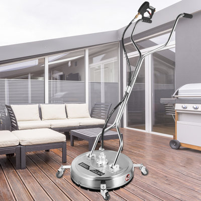 Nettoyeur à surface plane 24 po en acier inoxydable