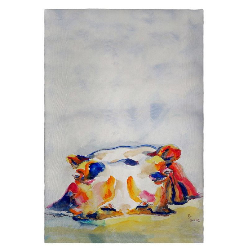 Serviette à main hippopotame Hedberg