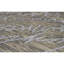 Jute / Sisal Abstract Area Rug in Silver-124928223