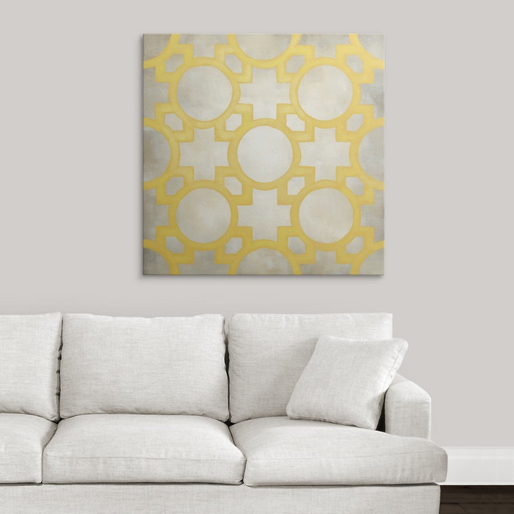 Anneros «Classical Symmetry Xiv», Chariklia Zarris, impression, H 35 po x l 35 po x P 1,5 po, Toile