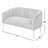 Mariantonietta 51'' Velvet Loveseat-560032548