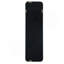 Miroir de porte noir 47 x 14 po.-308482357