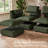 Knaack Oversized U Shaped 169.3'' Wide Sectional Sofa & Plush Wide Corduroy Livingroom Couch-1572119390