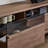 TV Stand with Black Walnut Veneer