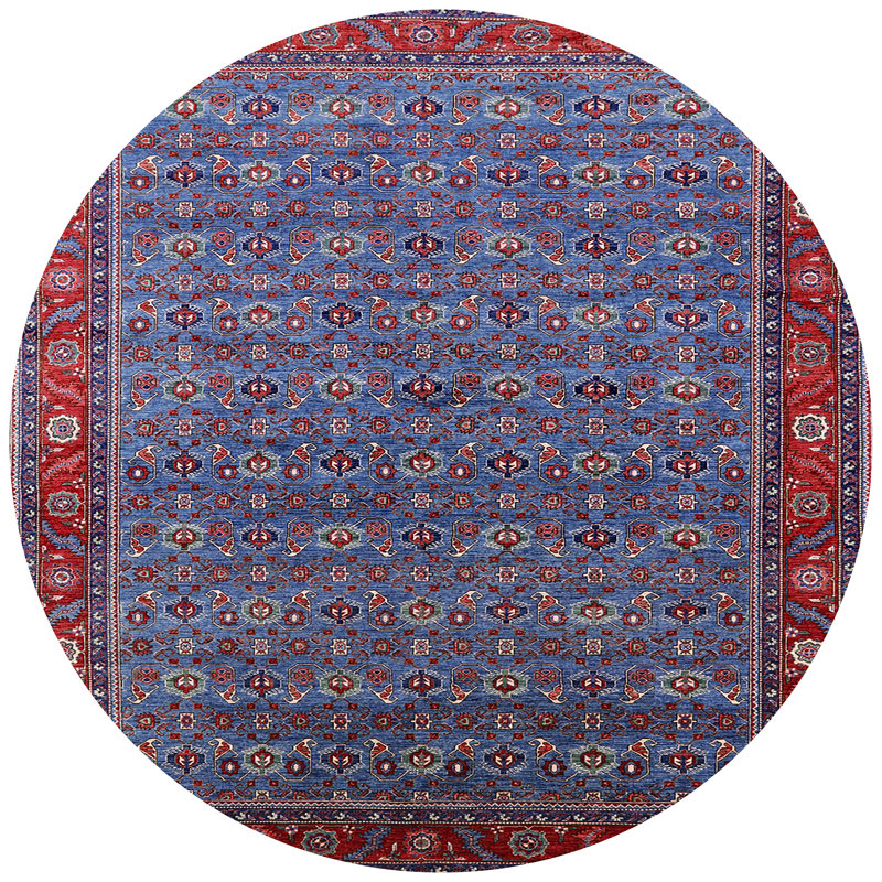 Oriental Indoor Rug, Round 7'