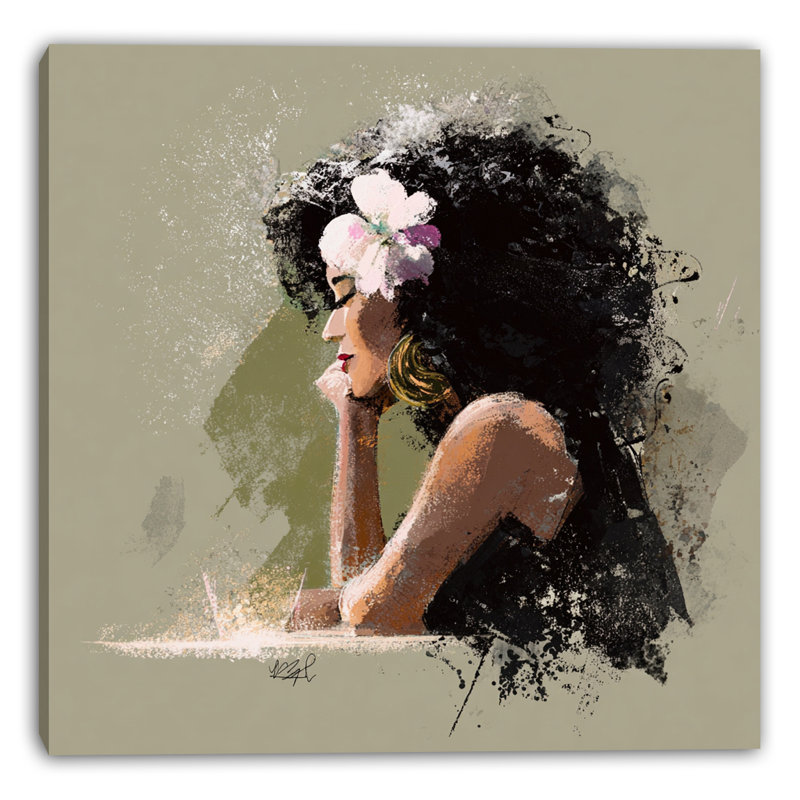 «Island Daydream», art mural sur toile tendue