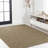 Mason Easy Jute Geometric Boho Checker Weave Indoor/Outdoor Rug-851412256