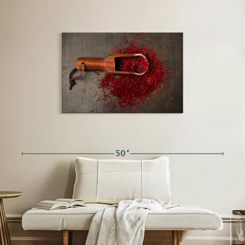 Yarlin Red Spice, 24" H x 36" W