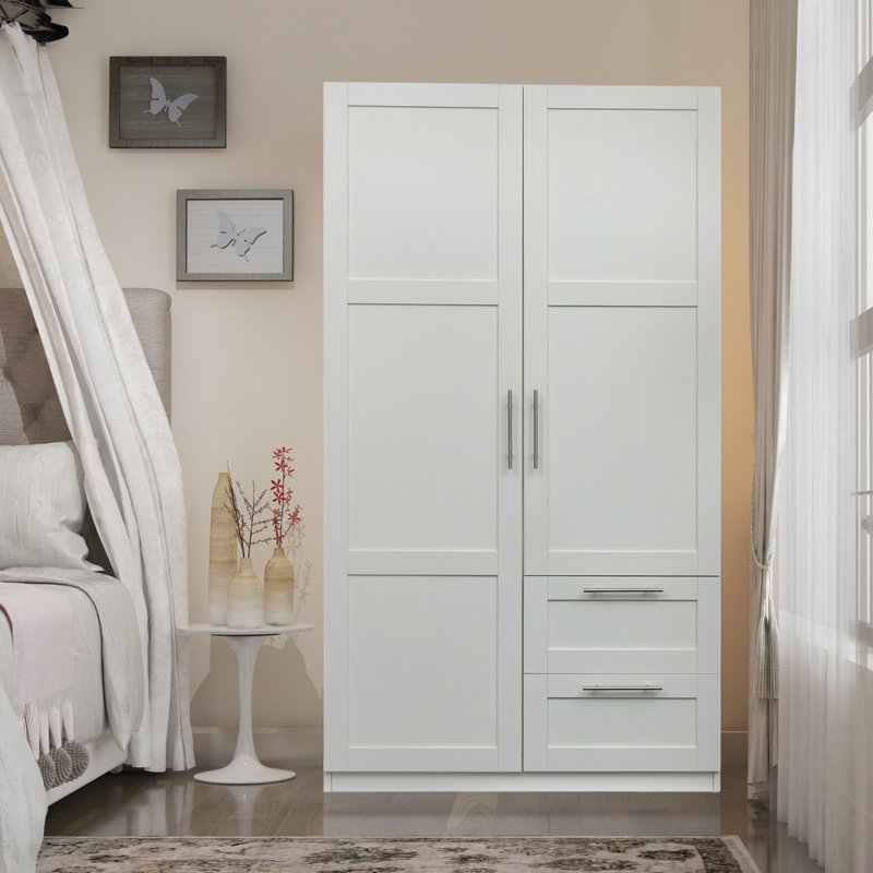 Armoireu, Blanc, H 71 po x l 39 po x P 19,4 po