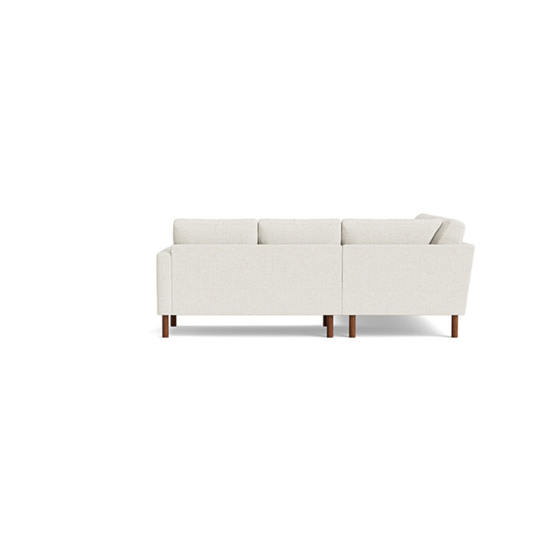 Laguna Sectional, Performance Weave - Zinc, Left Hand Facing