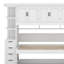 Lit escamotable simple avec bureau, lit escamotable avec armoire de rangement et garde-robe, lit rabattable pour appartements et petits espaces-2111493257