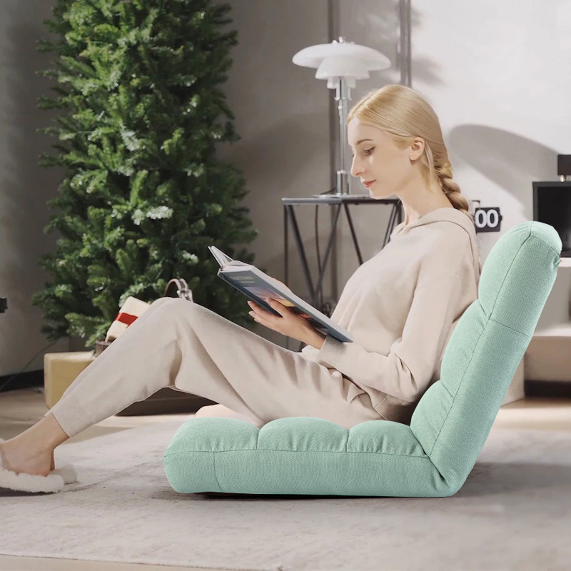 Trule Floor Game Chair, Green