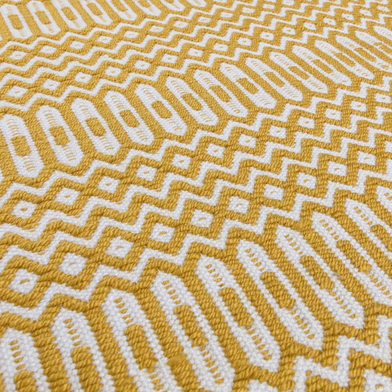 Steinfeld Geometric Recycled P.E.T Hand Knotted Indoor / Outdoor Area Rug, Runner 66 x 240cm