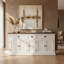 Buffet en bois massif 3 tiroirs Aoibhe
