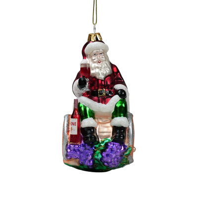 Hanging Santa Figurine Christmas Ornaments