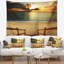 Tapisserie de plage sandy boardwalk bridge-28507364