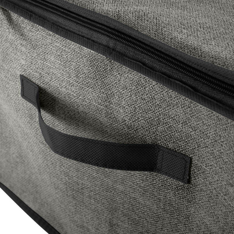Boîte en tissu , Noir