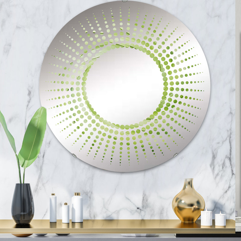 Biborka Circle Mirror, 31.4" x 31.4"