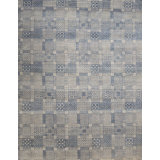 Contemporary One-of-a-Kind Rectangle 7'11" X 10'4" Hand Knotted Area Rug