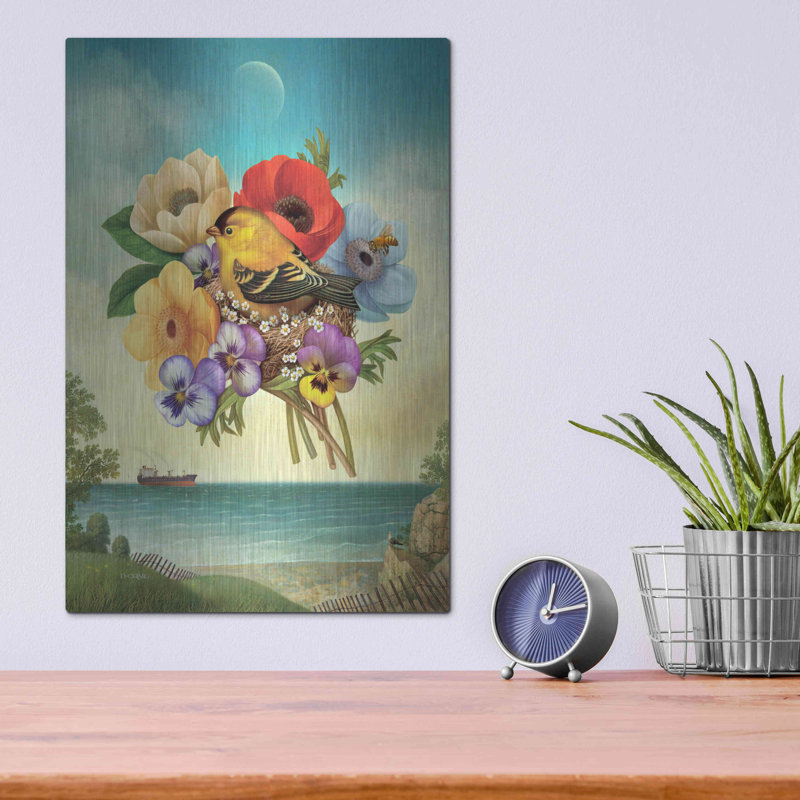 "Chardonneret supérieur" par Dan Craig, H 16 po x l 12 po