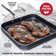 Granitestone 10.5" Nonstick Square Grill Pan with Stay Cool Handle, Oven & Dishwasher Safe