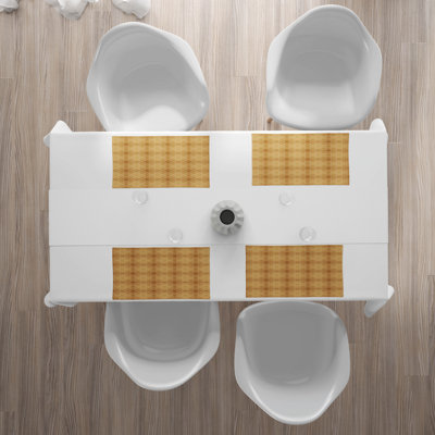 Polyester Abstract Rectangle Placemat
