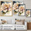 Rose et crème, aquarelle, fleur V - Impression sur toile-284246724-284246725