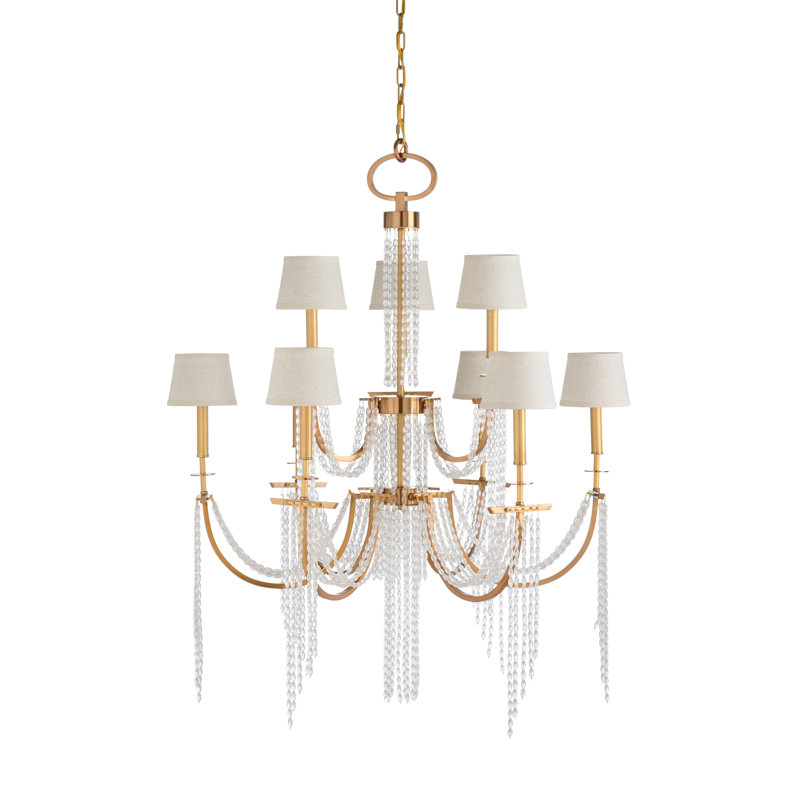 Mackie 9 - Light Statement Tiered Chandelier