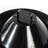 19" Propane Gas Fire Pit, 50000 BTU Round Steel Fire Pit For Outside Patio Deck Garden Backyard-Black