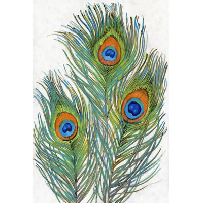Plumes de paon vives II