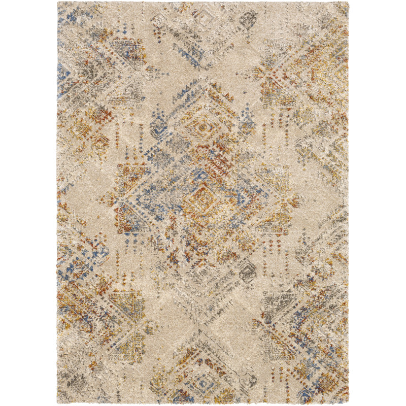 Hodder Geometric Indoor Rug, Rectangle 2' x 3'