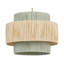 Palbra 1 - Light Natural Shaded Pendant