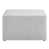 Heathered Weave Light Gray Fabric