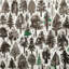 Couvertures monochromes Forest Illustration-124116086-135855765