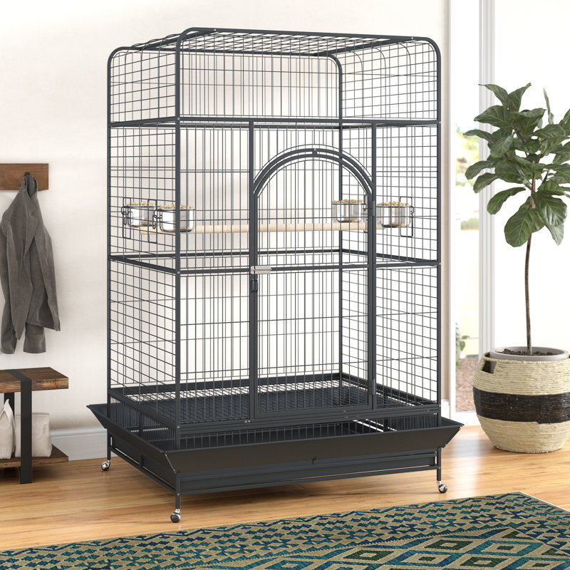 Cage à ara Briceno avec roulette