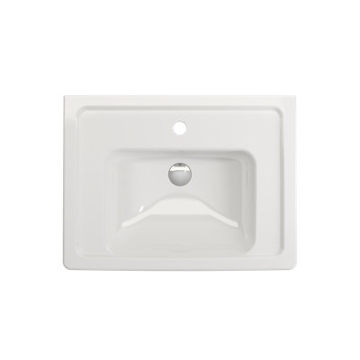Taormina 26'' L Bathroom Sink