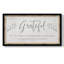 Art textuel sur toile, "Grateful For Everything"-2094107591