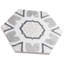 Mazzo 9" x 10" Porcelain Patterned Wall & Floor Tile