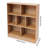 Bookcase With 7 Compartments, Rustic Display Cabinet Book Shelves For Bedroom,Living Room ,31.5(W)*9.06(D)*39.37In(H)-258343815