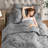 Bed-in-A-Bag Pleated Comforter Set with Bed Sheets-103134072-103134055