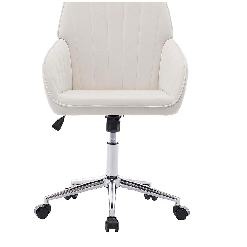 Office Chair, Silver, Bright Yellow