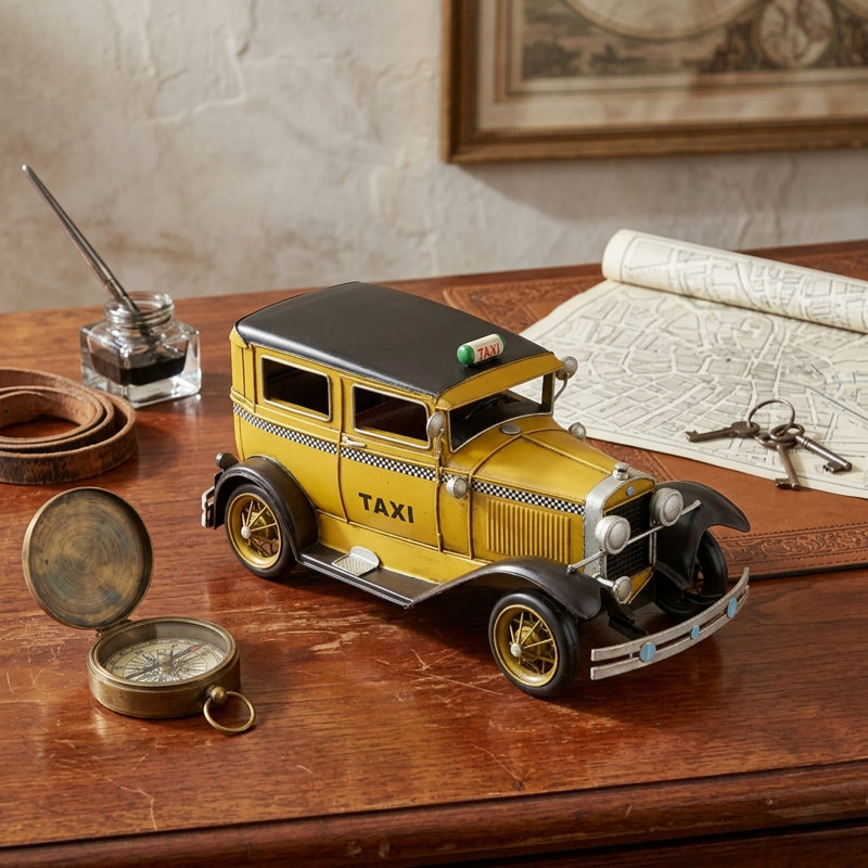 Handmade and Hand Finishing Model Car Decorative Object