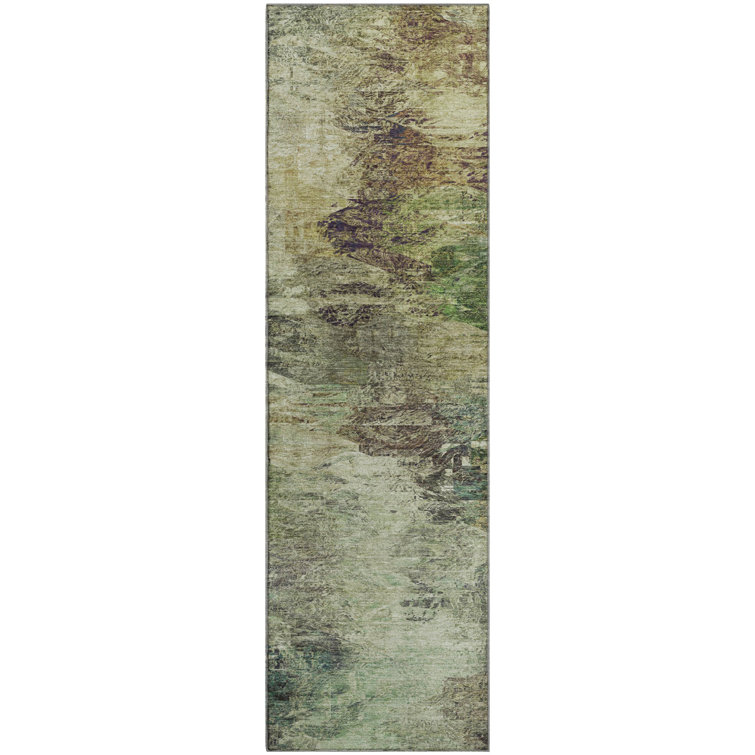 Premium Machine Washable Cerrito AMF592 Beige Rug