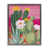 Cadre flottant gris lustré sélectionné